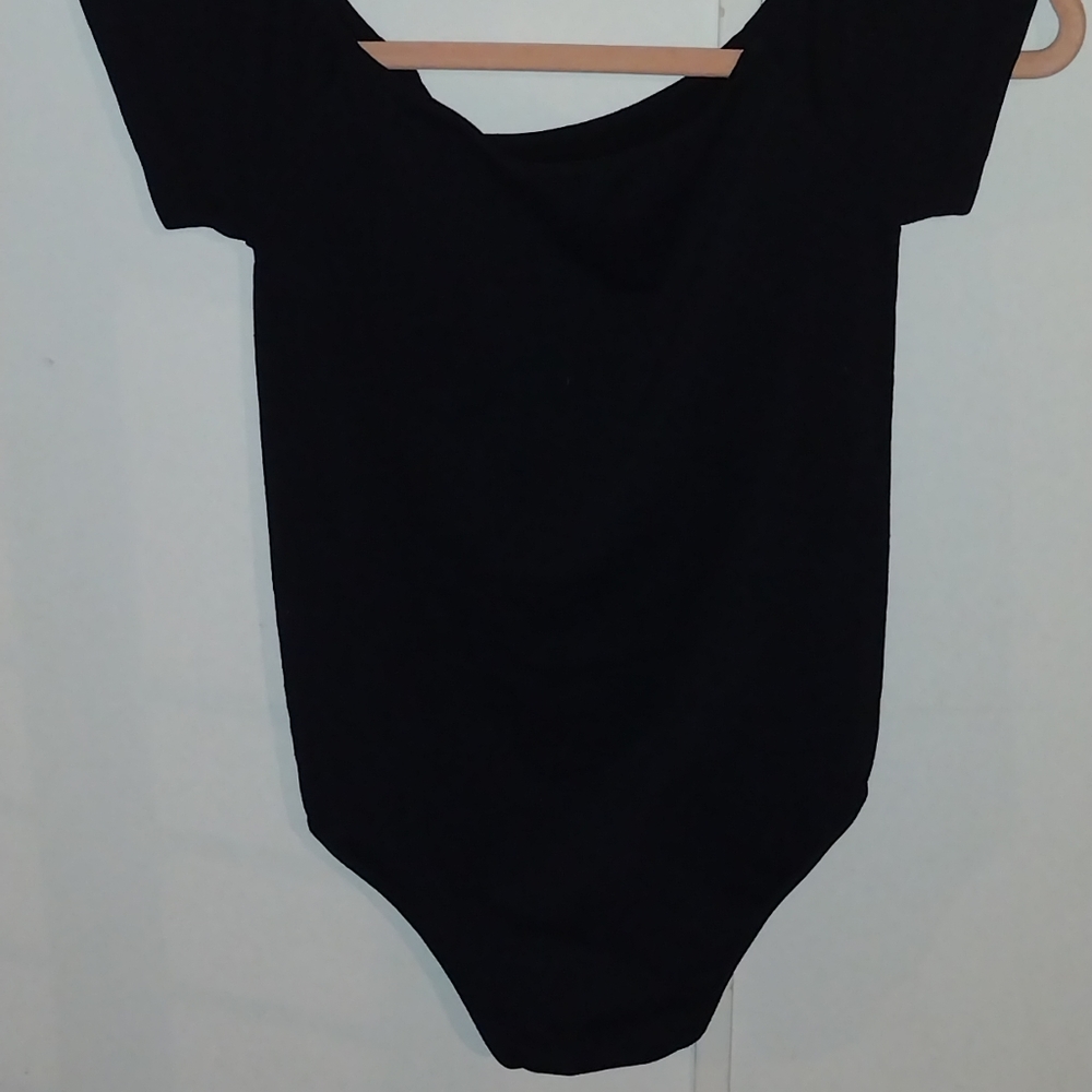 Women's black leotard/jumpsuit - Picture 3 of 4